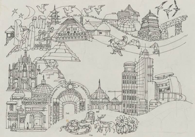 Sketching in Xishuangbanna