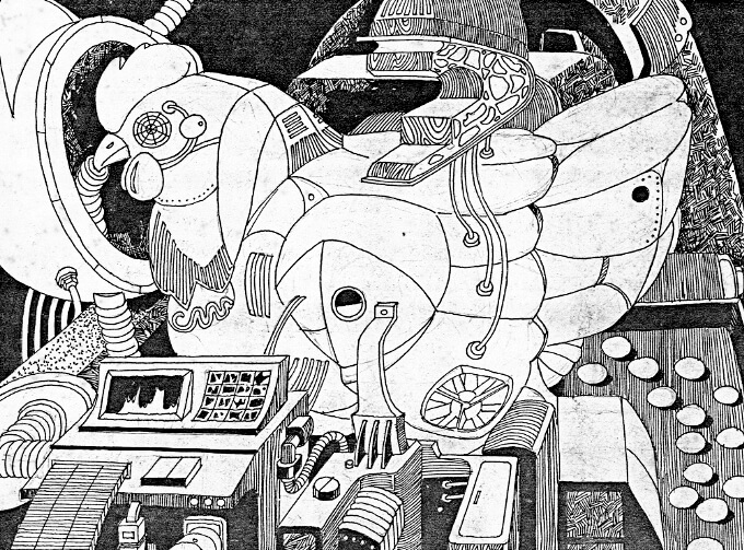 #042 Bionic chicken